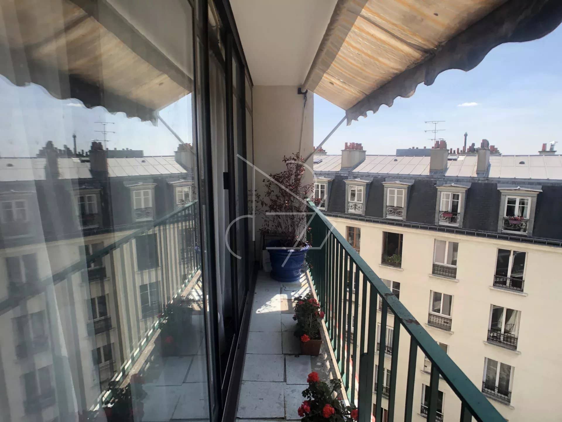 Appt 2P de 46m² avec balcon – Rue Clavel Paris 19ème